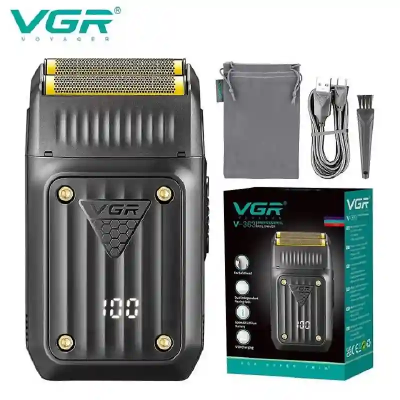 ست ماشین اصلاح موی صورت و بدن وی جی ار مدل v-363
