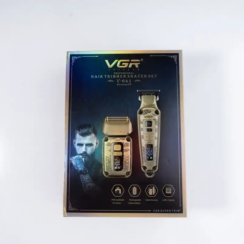 ماشین اصلاح موی سر و صورت وی جی ار مدل V-641