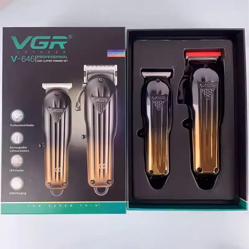 ماشین اصلاح موی سر و صورت وی جی ار مدل V-646