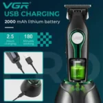 ماشین اصلاح موی سر و صورت وی جی ار مدل v-993