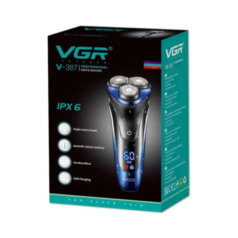 ماشین اصلاح موی صورت وی جی ار مدل V-387
