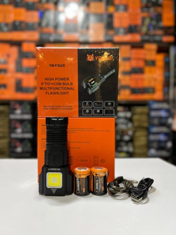 چراغ قوه یامائو مدل YM-F302X چراغ کمپینگ با نور مهتابی
